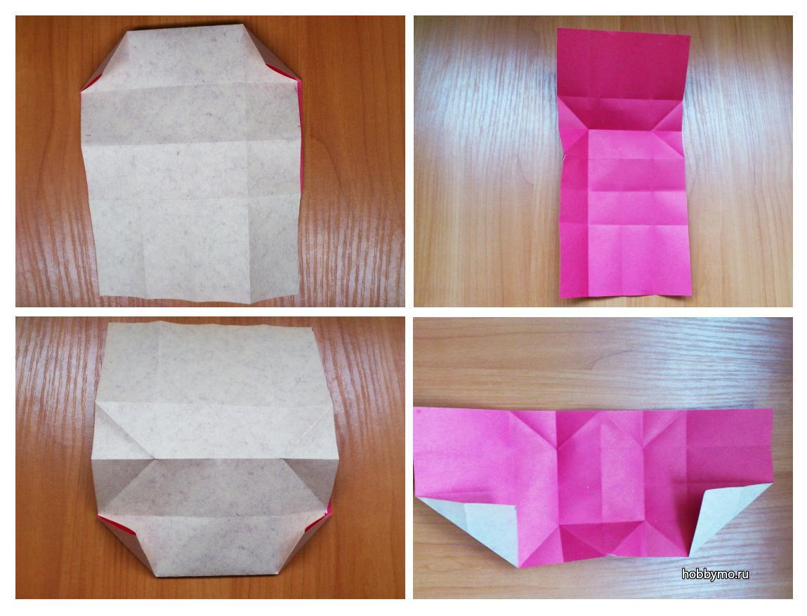 Коробочка Сердечко (оригами)
